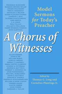 9780802801326-0802801323-A Chorus of Witnesses: Model Sermons for Today's Preacher