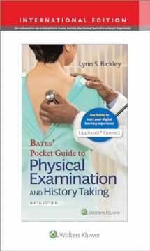 9781975229955-1975229959-Bates' Pocket Guide to Physical Examination and History Taking 9e Lippincott Connect International Edition Print Book and Digital Access Card Package
