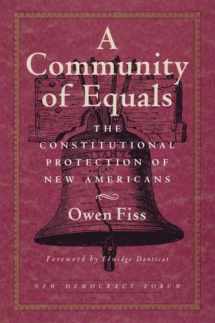 9780807004371-0807004375-A Community of Equals (New Democracy Forum)