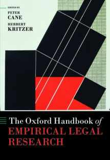 9780199542475-0199542473-The Oxford Handbook of Empirical Legal Research (Oxford Handbooks)