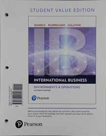 9780136169659-0136169651-International Business, Student Value Edition + 2019 MyLab Management with Pearson eText -- Access Card Package