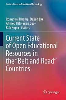 9789811530425-9811530424-Current State of Open Educational Resources in the “Belt and Road” Countries (Lecture Notes in Educational Technology)