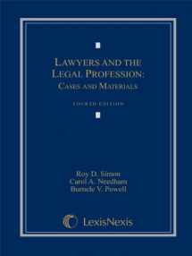 9780769848716-0769848710-Lawyers and the Legal Profession: Cases and Materials (Loose-Leaf version)