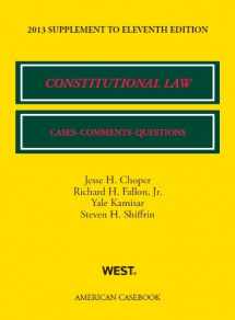 9780314288462-0314288465-Constitutional Law: Cases, Comments, and Questions (American Casebook Series)
