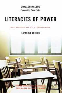9780813343389-0813343380-Literacies of Power: What Americans Are Not Allowed to Know