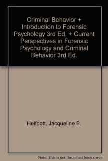 9781452202679-1452202672-BUNDLE: Helfgott: Criminal Behavior + Bartol: Introduction to Forensic Psychology 3e + Bartol: Current Perspectives in Forensic Psychology and Criminal Behavior 3e