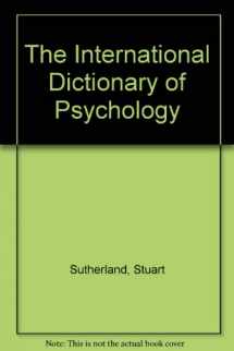 9780824513214-0824513215-The International Dictionary of Psychology