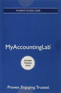 9780134476384-0134476387-Mylab Accounting with Pearson Etext -- Access Card -- For Horngren's Cost Accounting