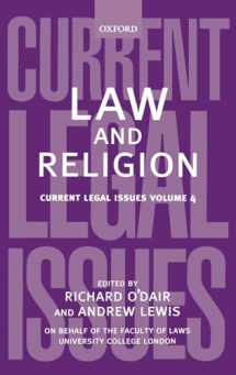 9780199246601-0199246602-Law and Religion: Current Legal IssuesVolume 4