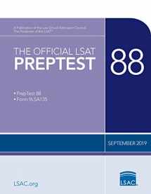 9780999658079-0999658077-The Official LSAT PrepTest 88: (September 2019 LSAT)