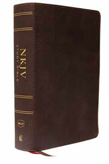 9780785220701-0785220704-NKJV Study Bible, Premium Calfskin Leather, Brown, Full-Color, Comfort Print: The Complete Resource for Studying God’s Word