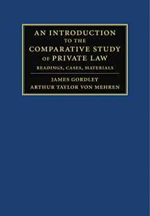 9780521118576-0521118573-An Introduction to the Comparative Study of Private Law: Readings, Cases, Materials
