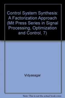 9780262220279-026222027X-Control System Synthesis: A Factorization Approach (Mit Press Series in Signal Processing, Optimization and Control, 7)