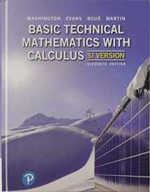 9780134289915-0134289919-Basic Technical Mathematics with Calculus, SI Version
