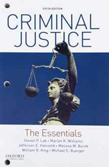 9780190855888-0190855886-Criminal Justice: The Essentials