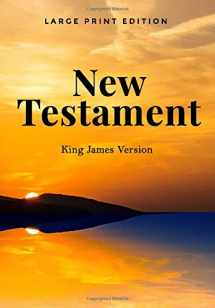 9781723847424-1723847429-New Testament (Large Print Edition): King James Version (KJV) of the Holy Bible (Illustrated)