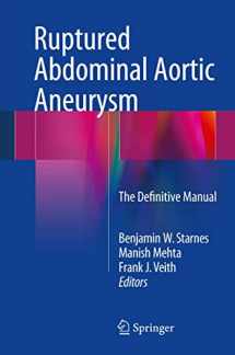 9783319238432-3319238434-Ruptured Abdominal Aortic Aneurysm: The Definitive Manual