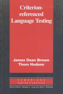 9780521806282-0521806283-Criterion-Referenced Language Testing (Cambridge Applied Linguistics)