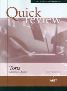 9780314180995-0314180990-Levine's Sum and Substance Quick Review on Torts, 4th (Quick Review Series)