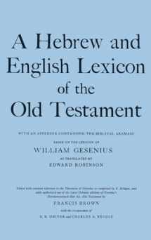 9780198643012-0198643012-A Hebrew and English Lexicon of the Old Testament