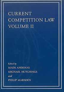 9780903067638-0903067633-Current Competition Law: Volume II (2)