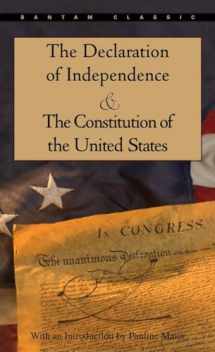 9780553214826-0553214829-The Declaration of Independence and The Constitution of the United States (Bantam Classic)