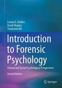 9783030444686-3030444686-Introduction to Forensic Psychology: Clinical and Social Psychological Perspectives
