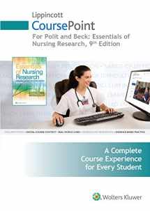 9781496375636-1496375637-Lippincott CoursePoint for Polit: Essentials of Nursing Research (CoursePoint for BSN)