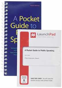 9781319224417-1319224415-A Pocket Guide to Public Speaking 6e & LaunchPad for A Pocket Guide to Public Speaking 6e (1-Term Access)