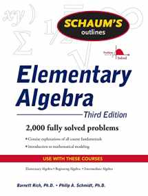 9780071611633-0071611630-Schaum's Outline of Elementary Algebra, 3ed