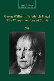 9781108730082-1108730086-Georg Wilhelm Friedrich Hegel: The Phenomenology of Spirit (Cambridge Hegel Translations)