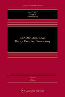 9781454880868-1454880864-Gender and Law: Theory, Doctrine, Commentary (Aspen Casebook)