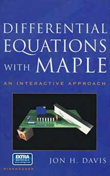 9781461271208-1461271207-Differential Equations with Maple: An Interactive Approach