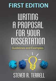 9781462523023-1462523021-Writing a Proposal for Your Dissertation: Guidelines and Examples