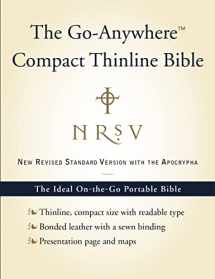 9780061827211-0061827215-NRSV Go-Anywhere Compact Thinline Bible with the Apocrypha (Bonded Leather, Navy