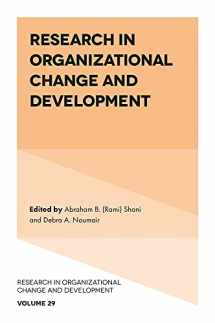 9781802621747-1802621741-Research in Organizational Change and Development (Research in Organizational Change and Development, 29)