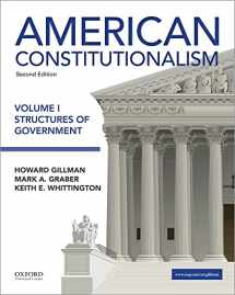 9780190299477-0190299479-American Constitutionalism: Volume I: Structures of Government