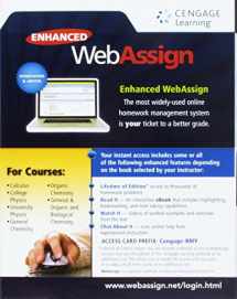 9781285858487-1285858484-Enhanced Webassign Multi-Term Loe Printed Access Card for Math & Sciences