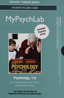 9780205933358-0205933351-Psychology MyPsychLab Access Code: Includes Pearson Etext
