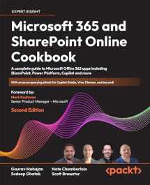 9781803243177-1803243171-Microsoft 365 and SharePoint Online Cookbook - Second Edition: A complete guide to Microsoft Office 365 apps including SharePoint, Power Platform, Copilot and more