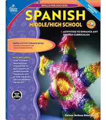 9780887247583-088724758X-Carson Dellosa Skills for Success, Spanish Workbook for Middle School and High School Students, Learning Spanish Practice and Activity Book for Classroom or Homeschool Curriculum