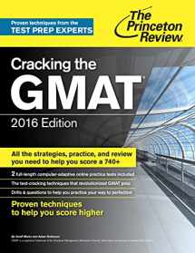 9780804126021-080412602X-Cracking the GMAT with 2 Computer-Adaptive Practice Tests, 2016 Edition (Graduate School Test Preparation)