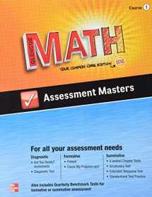 9780076623273-0076623270-Glencoe Math, Course 1, Assessment Masters (MATH APPLIC & CONN CRSE)