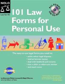 9781413303711-1413303714-101 Law Forms for Personal Use - Book with CD-Rom (5th Edition)