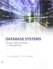 9781305866799-1305866797-Database Systems: Design, Implementation, & Management, Loose-Leaf Version