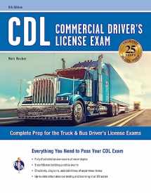 9780738612447-0738612448-CDL - Commercial Driver's License Exam, 6th Ed.: Complete Prep for the Truck & Bus Driver's License Exams (CDL Test Preparation)