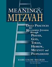 9781683361893-168336189X-Meaning & Mitzvah: Daily Practices for Reclaiming Judaism through Prayer, God, Torah, Hebrew, Mitzvot and Peoplehood