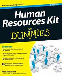 9781118422892-1118422899-Human Resources Kit for Dummies