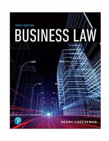 9780134728780-0134728785-Business Law (What's New in Business Law)