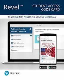 9780134624365-013462436X-Revel for Politics in America, 2016 Presidential Election Edition -- Access Card (11th Edition)